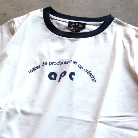 APC / JERSEY DROIT RETRO T-SHIRT/ 23253-1-97102