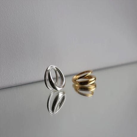 TEN. 正規商品 ユニセックス アクセサリー テン クロス リング シルバー/ゴールド【即日発送】(rg-0099)(rgg-0099)
