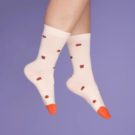 Coucou Suzett / てんとう虫 ソックス / ladybugsocks