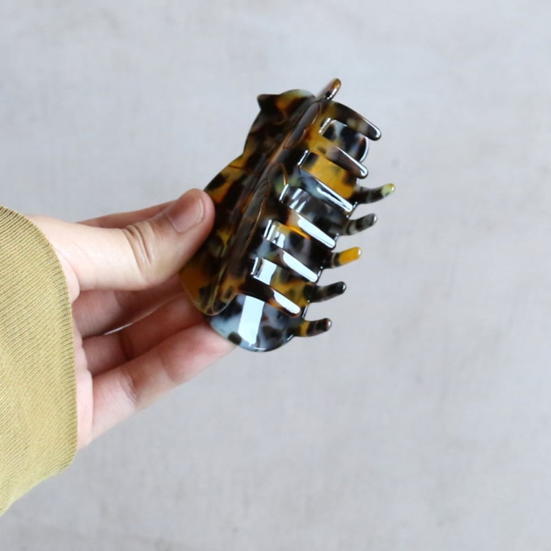 ククシュゼット 正規商品 ヘア アクセ クリップ かわいい 猫 サビ猫