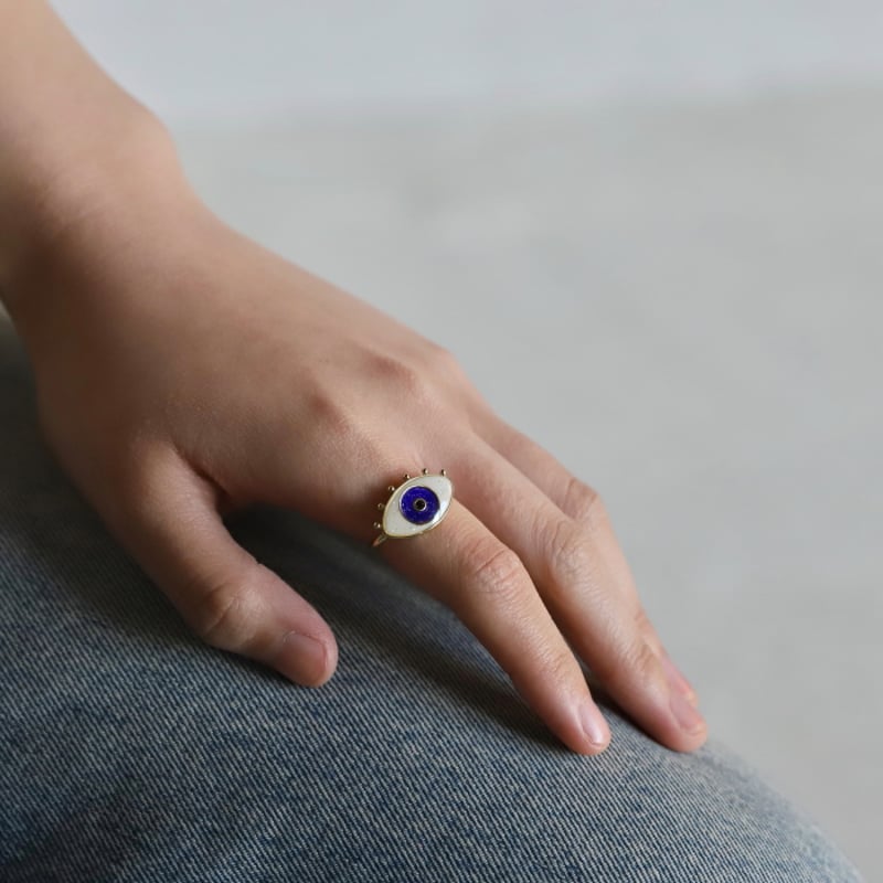 ククシュゼット 正規商品 アクセ 指輪 アイ ムード リング Eye Mood