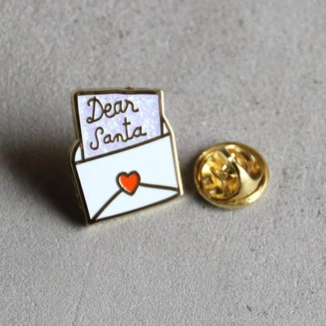 Coucou Suzette / Santa Claus Letter Pin / santaclausletterpin