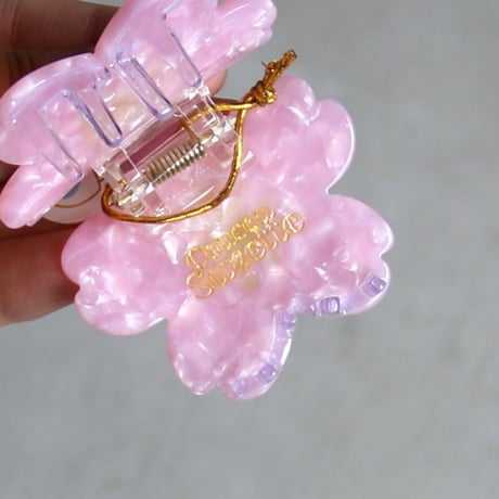 ククシュゼット 正規商品 ヘア アクセ クリップ かわいい 桜 フランス Coucou Suzette サクラ ヘア クロー Sakura Hair Claw ピンク(sakuraclaw)