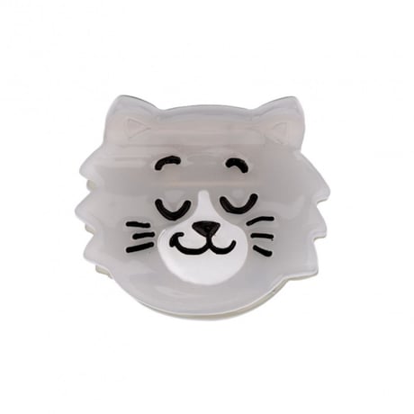 ククシュゼット 正規商品 ヘア ミニ アクセ クリップ 猫 Coucou Suzette グレー キャット ミニ ヘア クロー グレー(grcatminiclaw)