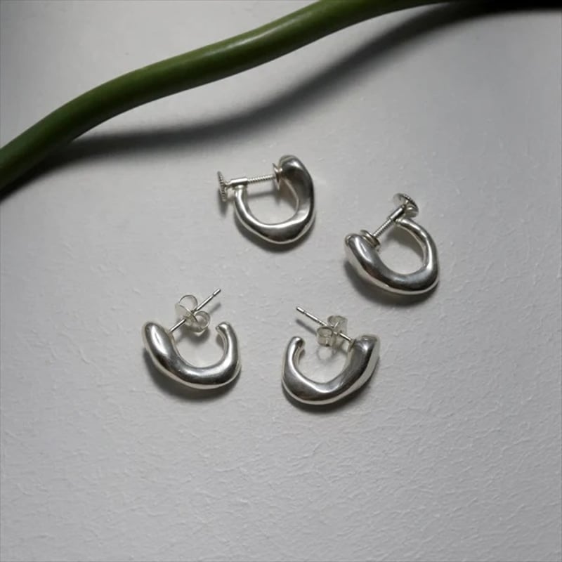 TEN. ピアス シルバー925 両耳用 TEN. - 【両耳用】クリーパーピアス SV シルバー シンプル