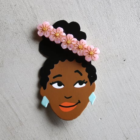ククシュゼット 正規商品 ヘアアクセ クリップ ピン ヘアピン 花 フランス Coucou Suzette サクラ ヘア クリップ ピンク(sakuraclip)