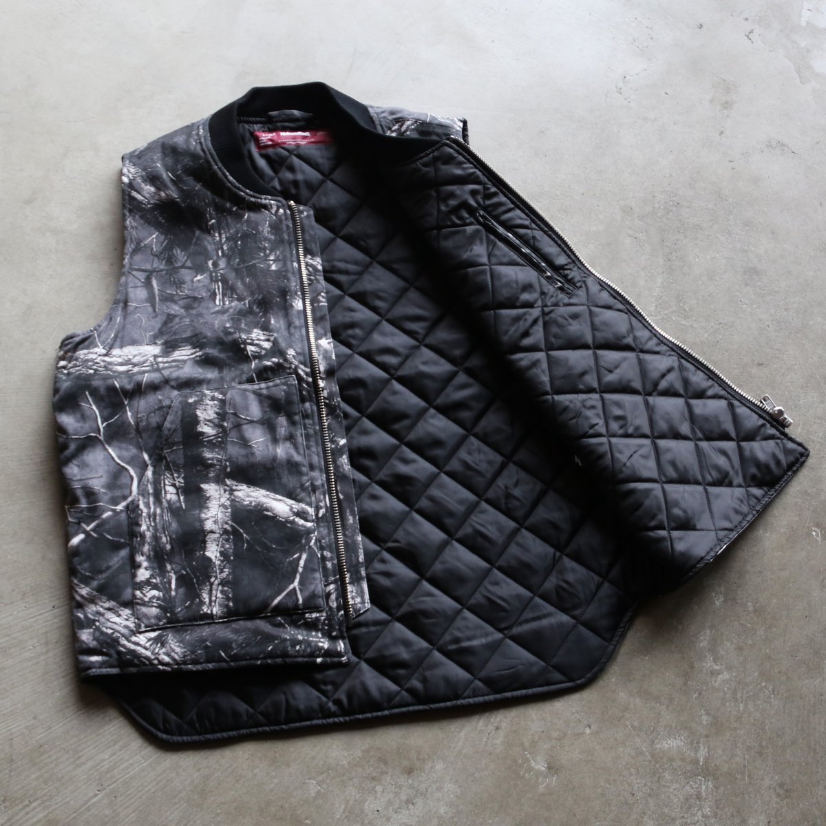 HIDEANDSEEK / Camo Zip Work Vest / HJ-100225 |