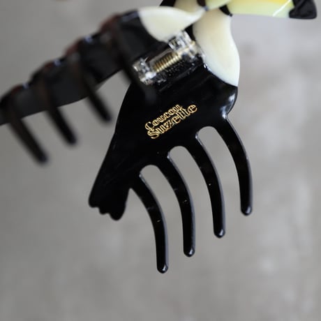 ククシュゼット 正規商品 ヘア アクセ クリップ 鳥 Coucou Suzette ビッグ オオハシ ヘア クロー ブラック  (bigtoucanclaw)