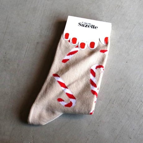Coucou Suzette / Candy Cane Socks  / candycanesocks