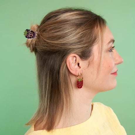 Coucou Suzette / Black berry Mini Hair Claw / blackberryminiclaw