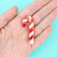 Coucou Suzette / Candy Cane Hair Clip / candycaneclip