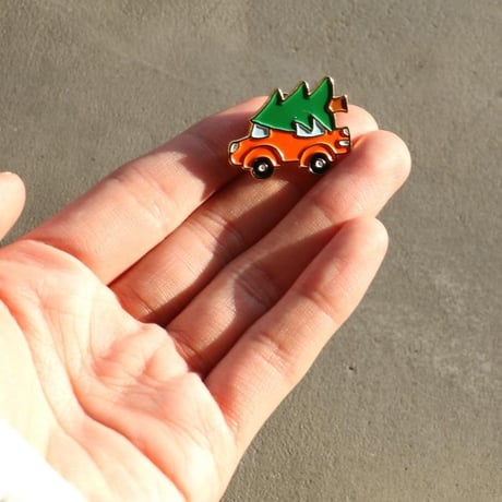 Coucou Suzette / Christmas Car Pin / xmascarpin