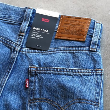Levi's / BAGGY DAD Medium Indigo / a34940072