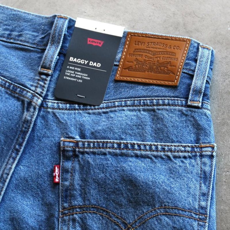 Levi's / BAGGY DAD Medium Indigo / a34940072 |