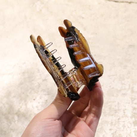 ククシュゼット 正規商品 ヘア アクセ クリップ 犬 ジャーマンシェパード ヘア クロー ブラウン (geshepherdclaw)