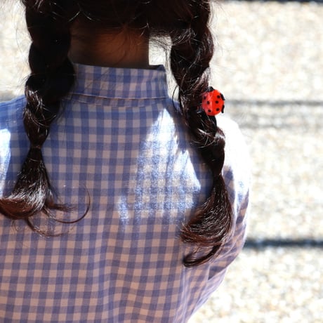 ククシュゼット 正規商品 ヘアアクセ クリップ 虫 かわいい ギフト Coucou Suzette てんとう虫 ミニ ヘア クロー レッド×ブラック(ladybugminiclaw)