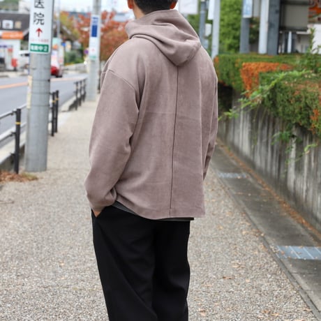 CHARGER / Cut Suede Pull Parka / cr24awpk01