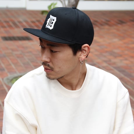 HIDEANDSEEK ハイドアンドシーク  刺繍 ロゴ ベースボール キャップ DUSTYCHAMP Baseball Cap ブルー/ホワイト 2色展開 2023秋冬新作(DG-100623)