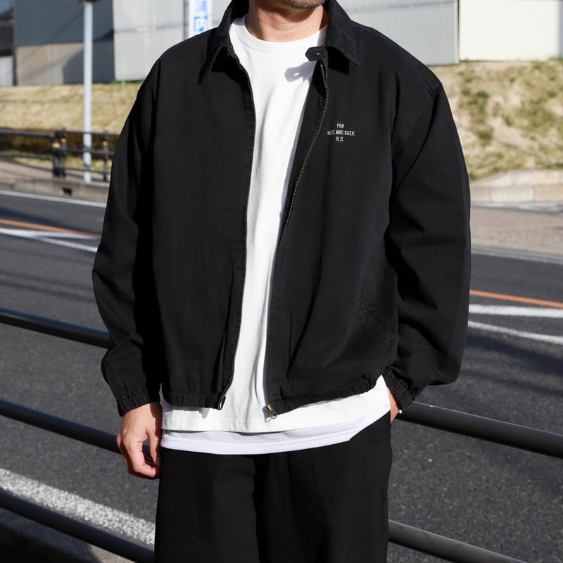 HIDEANDSEEK / Harrington Jacket(Pigment Dye) /