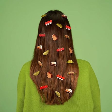 Coucou Suzette / Apple Hair Clip / appleclip