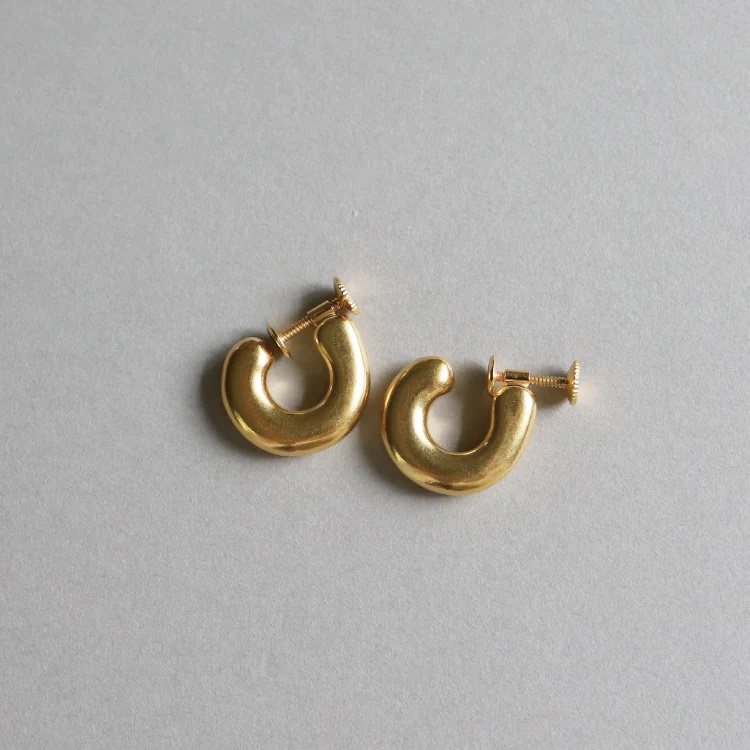 TEN ベーグルピアス ゴールド TEN. - 【両耳用】ベーグルピアス GOLD ゴールド シンプル