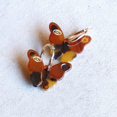 Coucou Suzette / Moth Earrings / mothear