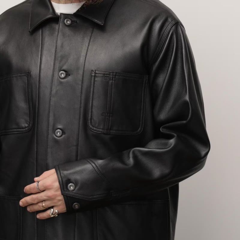 Schott / 【受注販売】LAMB LEATHER COVERALL JACKET / 7