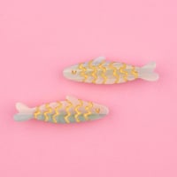 ククシュゼット 正規商品 ヘア アクセ ピン かわいい 海 魚 フランス Coucou Suzette イワシ クリップ セット(sardinesclip)