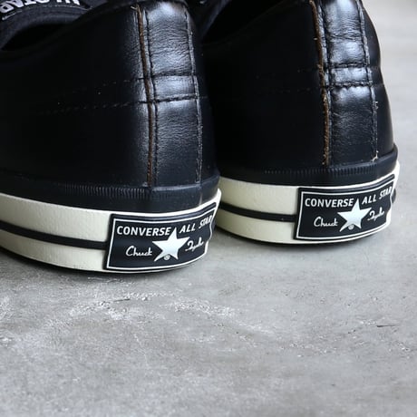 【4月3日発売開始】CONVERSE×Schott コンバース×ショット CONVERSE ONE STAR Z / Schott ワンスター Z レザー ブラック BLACK 2026春夏新作