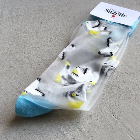 Coucou Suzette / カモメ シアー ソックス / seagulsheersocks
