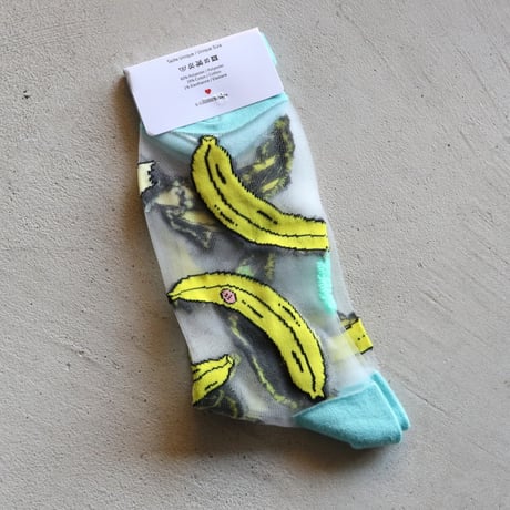 Coucou Suzette / バナナ シアー ソックス / bananashsocks