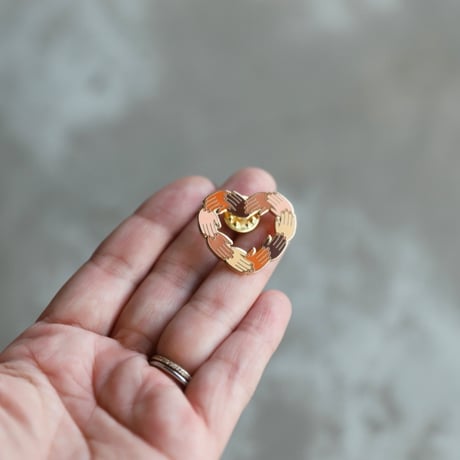 ククシュゼット 正規商品 ピンバッジ ブローチ かわいい おしゃれ フランス 個性的 Coucou Suzette トゥゲザー ピン  ミックス (togetherpin)