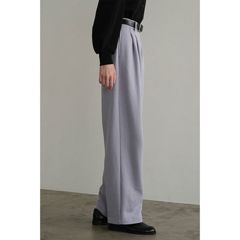 CLANE / TWO TUCK SWEAT PANTS / 171107252 | CHA CLANE / TWO TUCK SWEAT PANTS / 171107252 | CHA