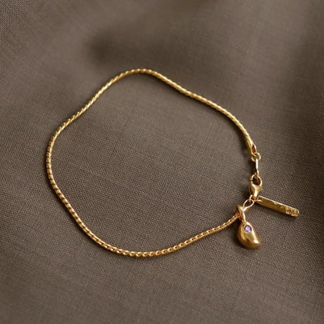 TEN. 正規商品 ユニセックス アクセサリー テン ツイスト チェーン ブレスレット シルバー/ゴールド【即日発送】(br-0037)(brg-0037)