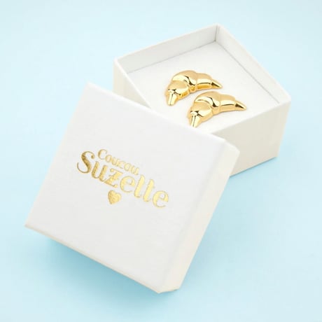 Coucou Suzette / Croissant Earrings / croissantear