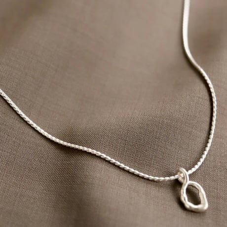 TEN. 正規商品 ユニセックス アクセサリー テン ツイスト チェーン ネックレス シルバー/ゴールド 38cm/50cm 2サイズ展開【即日発送】