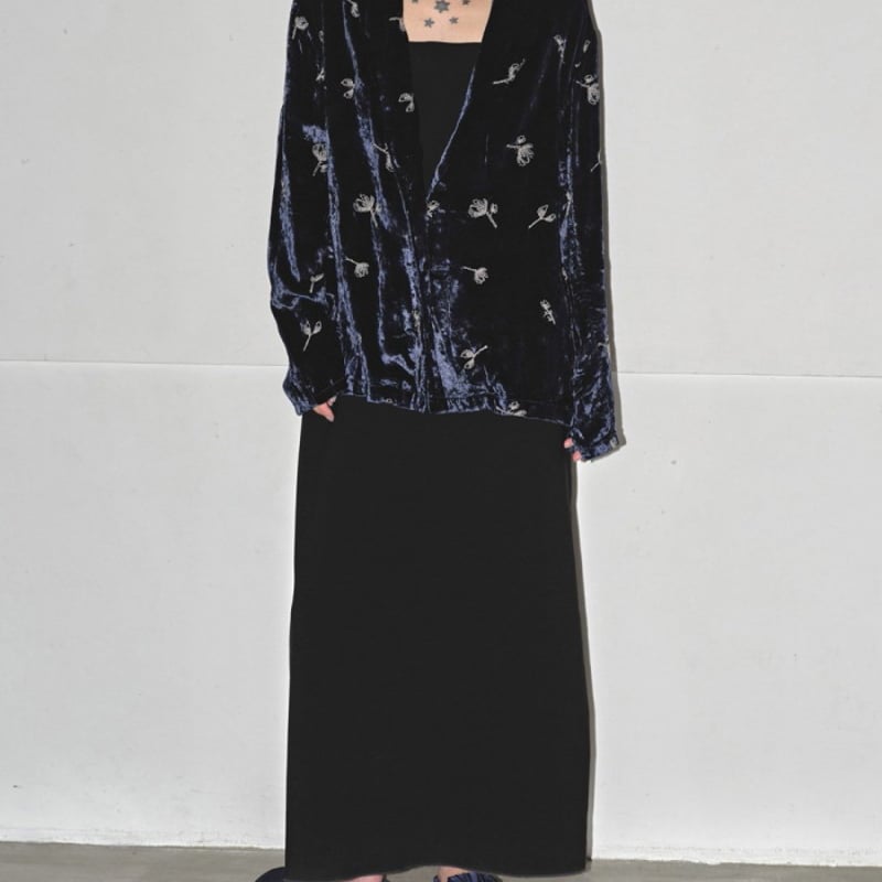 TODAYFUL / Embroidery Velour Jacket 38
