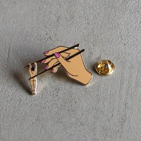 ククシュゼット 正規商品 ピンバッジ ブローチ かわいい おしゃれ フランス 個性的 Coucou Suzette ヤミー ピン Yummy Pin ベージュ系 BEIGE (yummypin)