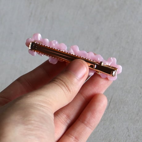 ククシュゼット 正規商品 ヘアアクセ クリップ ピン ヘアピン 花 フランス Coucou Suzette サクラ ヘア クリップ ピンク(sakuraclip)