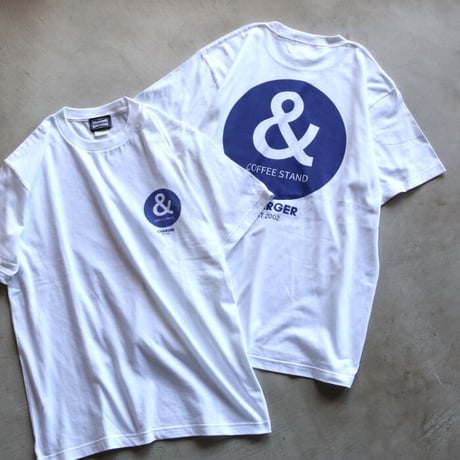 CHARGER COFFEE STAND チャージャーコーヒースタンド オリジナル サークル ロゴ Tシャツ