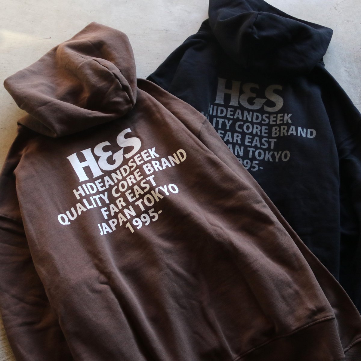 HIDEANDSEEK / H&S Hooded Sweat Shirt / HC-12042