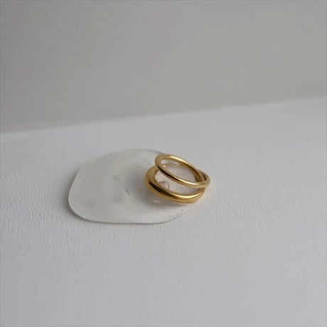 TEN. 正規商品 ユニセックス アクセサリー テン クロス リング シルバー/ゴールド【即日発送】(rg-0099)(rgg-0099)