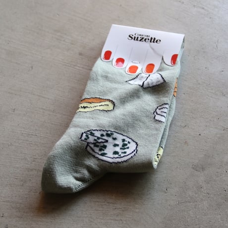 Coucou Suzette / Bread Cheese Socks / breadcheesesocks
