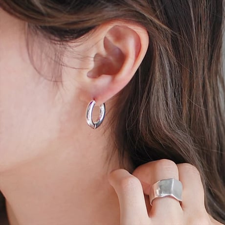 TEN. 正規商品 ユニセックス アクセサリー テン インターポーズ ピアス シルバー/ゴールド【即日発送】(pi-0102)(pig-0102)
