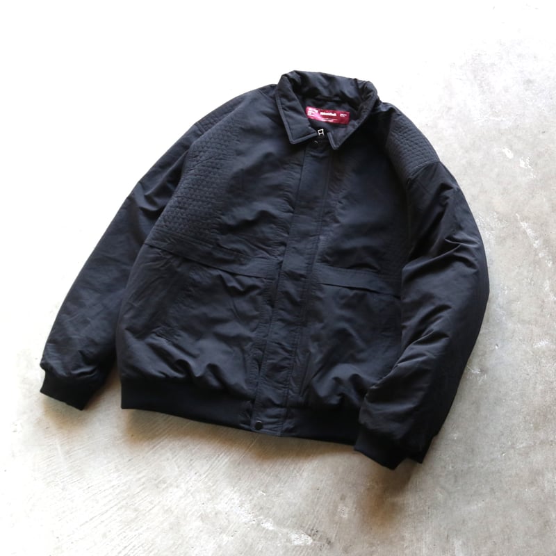 Hideandseek M-HS 黒 ジャケット Half Zip Jacket(Pigment Dye) ハーフジップジャケット-ハイド