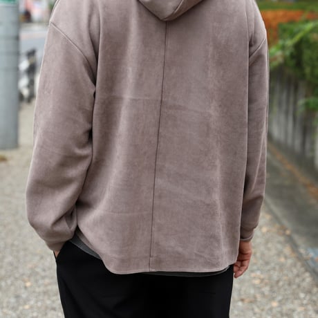 CHARGER / Cut Suede Pull Parka / cr24awpk01
