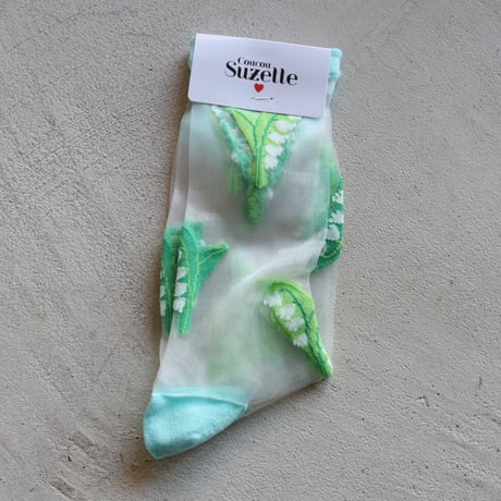 Coucou Suzette / スズラン シアー ソックス / lotvshsocks