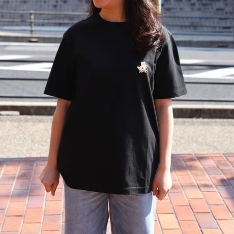 MAISON KITSUNE / SPEEDY FOX PATCH TEE / mm00125kj0008