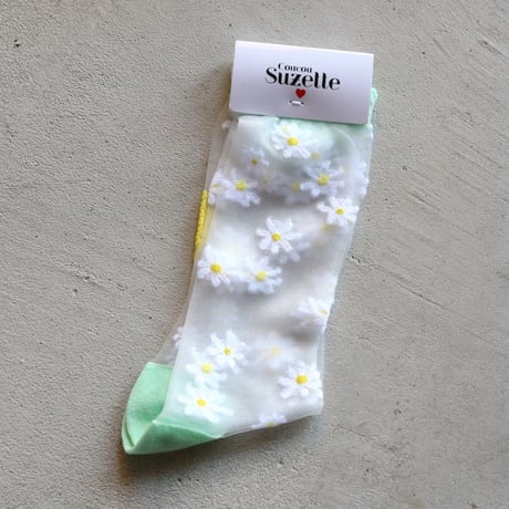 Coucou Suzette / デイジー シアー ソックス / daisyshsocks