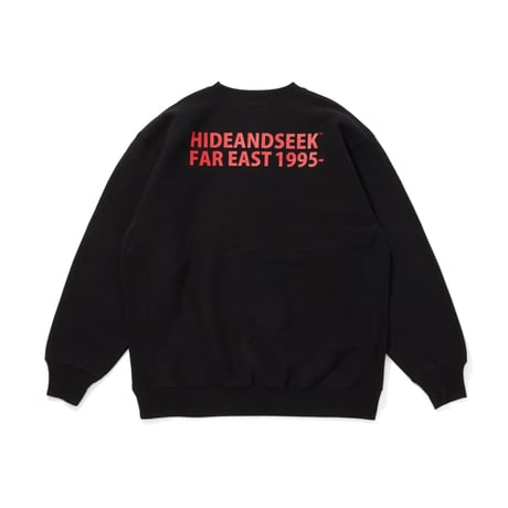 HIDEANDSEEK / Logo Sweat Shirt（25aw） / HC-111025